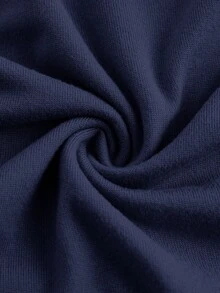 SHEIN EZwear 3件套女士休闲纯色圆领褶皱长袖T恤，秋冬季 - 彩色 - 查看 10