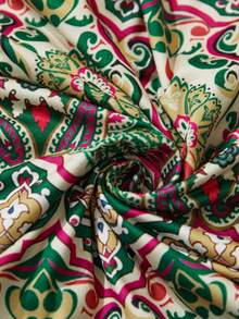 Sylviya Váy mini Bohemian họa tiết hoa cổ điển đan dây mảnh cho nữ, phù hợp cho mùa hè - Nhiều màu - Xem 7