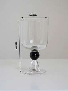 Cirelle 1pc Champagne Glasses, Light Luxury Champagne Glasses, High-End Glass Cups, Tall Glasses Are Suitable For Gatherings, Birthday Parties, Christmas Wedding Banquets, And High-End Parties. Champagne Glasses, Wine Glasses, Fruit Wine Glasses, And Cold Drink Glasses - Multicolor - View 9