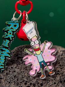 Rick and Morty X SHEIN Keyrings & Keychains - Multicolor - View 4