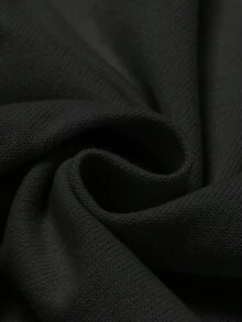 Maglione a maniche lunghe con stampa grafica minimalista di un orso da skate, adatto per ragazzi pre-adolescenti, per la scuola e attività del tempo libero in autunno/inverno, vestibilità morbida