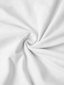 Freevana Große Größen Damen Schwarz Langarm Rundhals Thermo Unterhemd, Taille gerafft Bauchkontrolle T-Shirt - Weiss - Übersicht 8