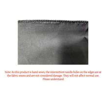 10x10ft High Density Polyester Photo Backdrop, Solid Black Photography Cloth, Wrinkle Resistant, Washable, Seamless Backdrop Suitable For Portrait Shooting, Video Studio, Party - Background Only - Black - View 5