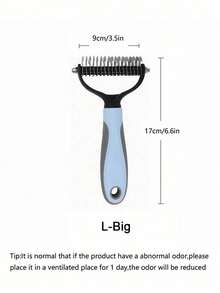 Effective Pet Shedding Brush And Dematting Comb For Dogs And Cats - Professional Grooming Tool For Removing Tangles And Mats - Reduces Shedding And Promotes Healthy Coat