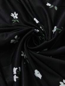 Sylviya Đầm ngắn dệt kim hai dây họa tiết hoa nhí dành cho nữ, thích hợp cho mùa hè, phong cách bohemian sang trọng, đi nghỉ mát. - Nhiều màu - Xem 7