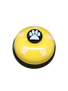 1pc Cat & Dog Training Bell, Pet Paw Print Doorbell, Teddy Puppy Feeding Bell, Dog Interactive Toys Foot-Operated Bells - Multicolor - View 14