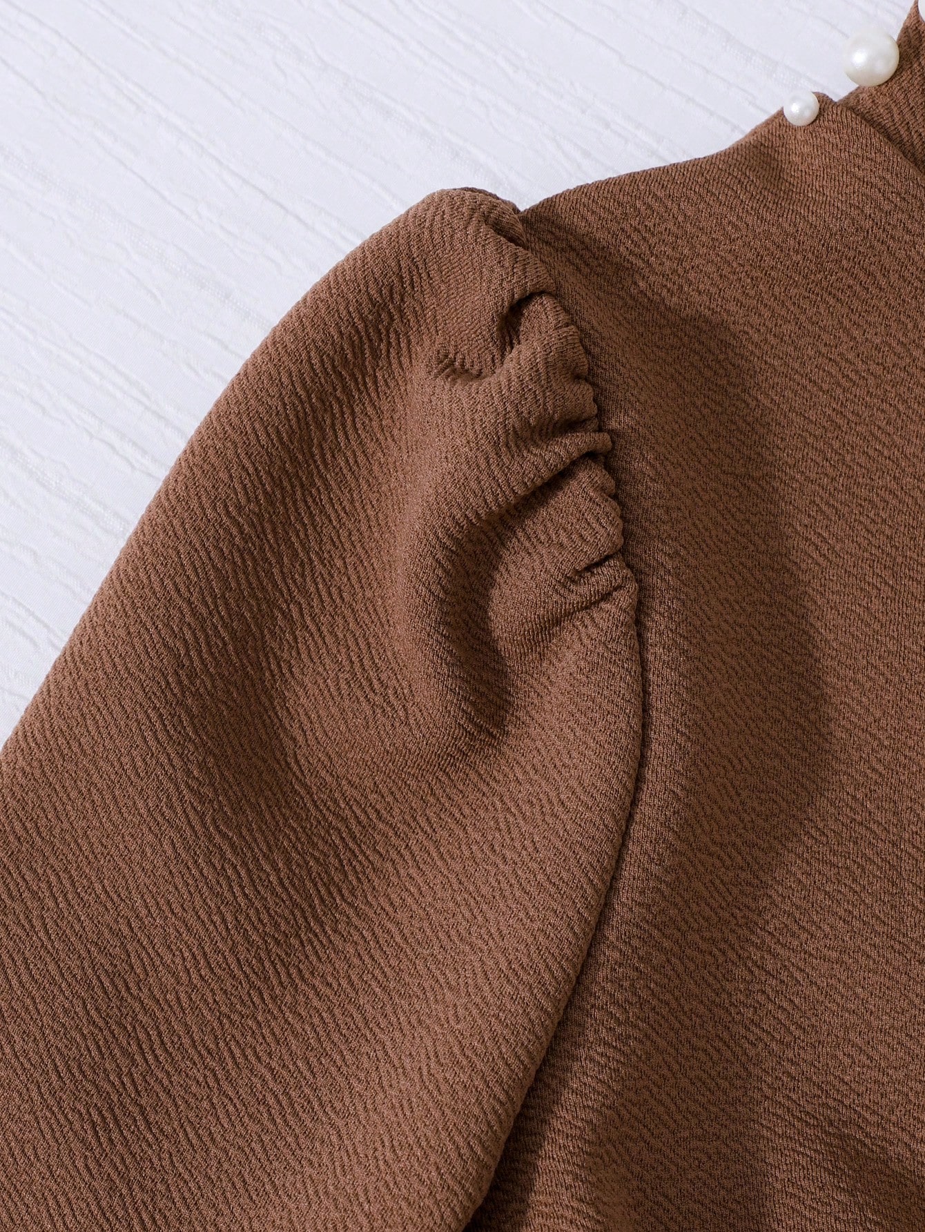 Sparklyn فستان أنيق طويل الأكمام بألوان متباينة مع...