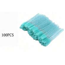 200支/100支/50支一次性睫毛膏刷头 睫毛刷 眉毛睫毛嫁接用 红色