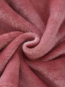 2 Piece Sets Girls' Pink Embroidered Bow Long-Sleeved Top And Bow-Print Trousers, Winter Flannel Pajama Set. Bow Pajama Set ,Kids Clothes Girls Girls Lounge Set - Pink - View 3