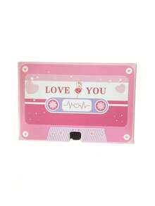1pc Tape Recording Greeting Card Wedding Invitations Cassette Tapes Casettes Tape Voice Recordable Talking Audio Greeting Birthday Greeting Blessing Greeting Cards Cards.