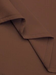 Airaco 女士纯色前扣长袖口袋休闲衬衫