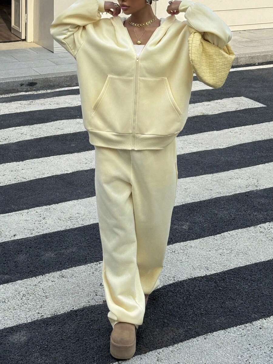 SHEIN Tween Girls Pink Casual Floral Print One-Shoulder Asymmetric Long Sleeve Ruched Fitted Skirt 2 Pieces Set, Suitable For Summer, Beach Vacation Blue Floral Dress Island Girl Outfit Summer Outfits Hawaii Outfits Blue And White Dress - Yellow - View 1