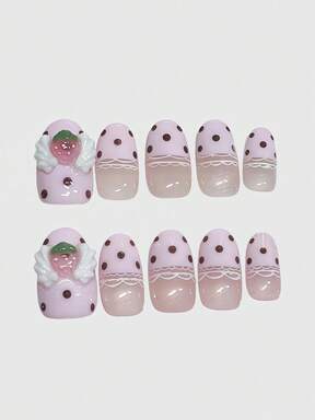 Anime Press On False Nails