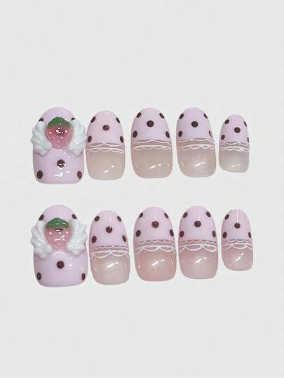 Anime Aufklebe-Kunstnägel