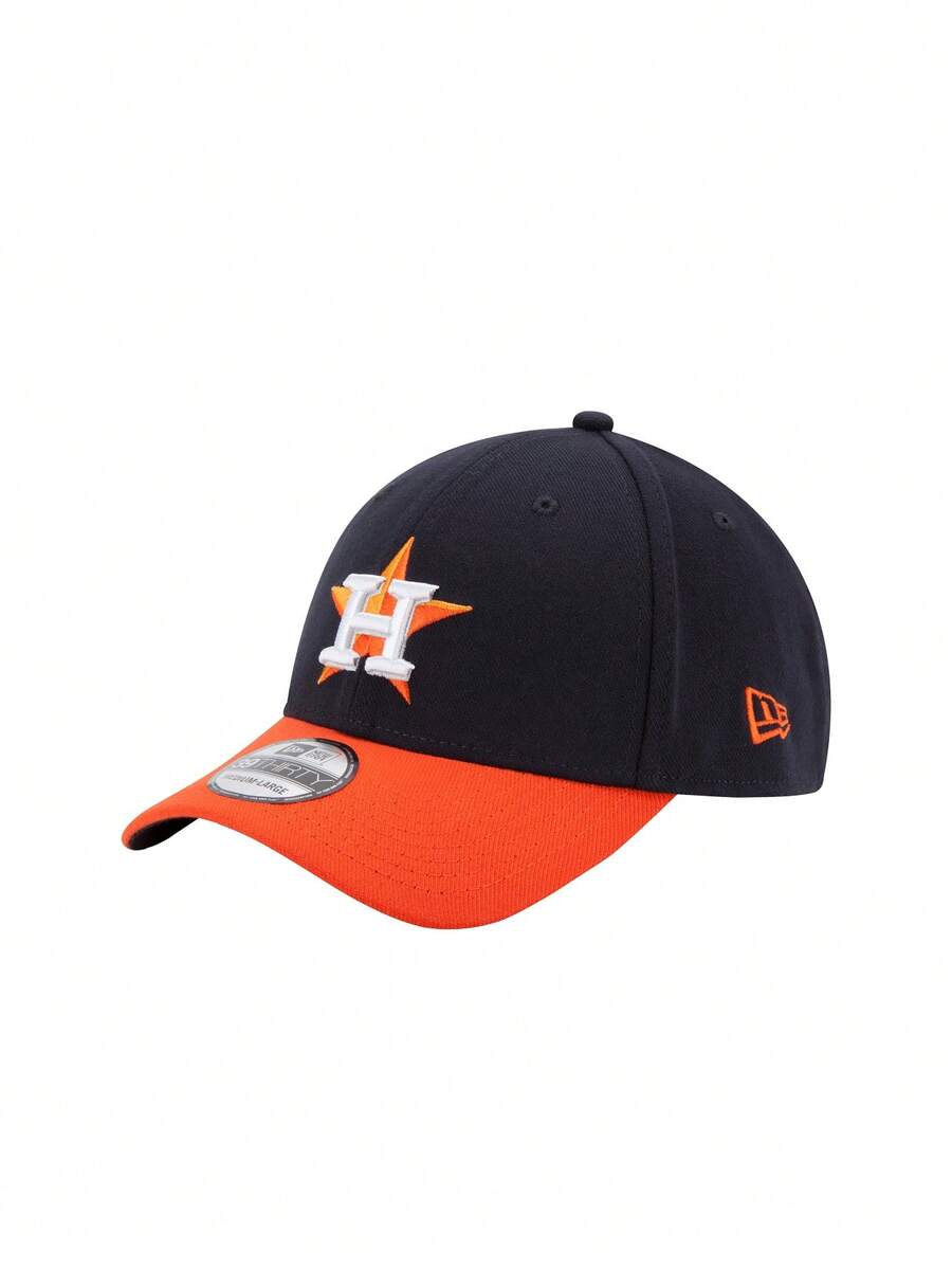 New Era Șapcă Team Classic 3930 Flex Houston Astros pentru bărbați, albastră - Negru - Vizualizare 1