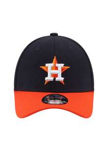 New Era Șapcă Team Classic 3930 Flex Houston Astros pentru bărbați, albastră - Negru - Vizualizare 2