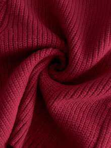 SHEIN Vintaside Kids Áo len chui đầu thêu họa tiết quả mơ cho bé gái, thích hợp cho mùa xuân/thu, có thể mặc làm lớp lót trong mùa đông lạnh giá. Họa tiết nơ thêu tinh tế tạo thêm nét đáng yêu và tinh nghịch. Thích hợp cho các buổi họp mặt gia đình, Halloween, Năm mới, Lễ Tạ ơn, Giáng sinh, Phục sinh, Quốc khánh, Tiệc tùng, Đêm giao thừa - Màu Đỏ Sâu - Xem 7