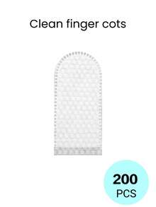 20/50/100pcs Disposable Pet Cleaning Fingers, Dog & Cat Teeth Cleaning Fingers, Ear Cleaning Fingers - Multicolor - View 8