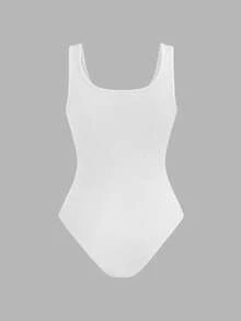 SHEIN EZwear 4 件套女式无袖紧身衣，休闲瑜伽运动服，适合夏季 - 彩色 - 查看 4