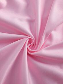 مجموعة من قطعتين للبنات تتكون من ملابس علوية كم طويل بطبعة مربعات وبنطلون ملائم للارتداء اليومي والراحة المنزلية - وردي فاتح - مشاهدة 3