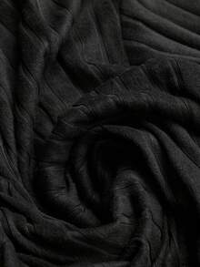 SHEIN Clasi 女士秋冬圆领开衩针织上衣和格子裙两件套 - 彩色 - 查看 5