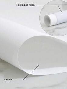 1幅复黎墙面艺术印刷品 - 黑白帆布海报，描绘女孩与埃菲尔铁塔的场景，北欧美学风格，适合客厅装饰 - A 無框 - 查看 4