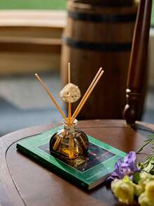 Cirelle 1PC 50ml Reed Diffuser Essential Oil, No Flame,For Bedroom Bathroom Home Decoration, Air Freshener With Random Alphabet Design(Including 5 Diffuser Vines And 1 Vine Ball),Aromatherapy,House Freshener,Diffuser,Gift,Home Decor Gifts Birthday Graduation - Various Fragrances - View 3