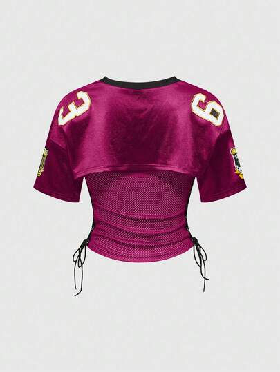 Street Life 2 pièces/set T-shirt court de style sportif de rue et top tube