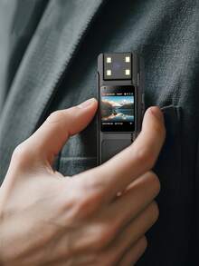 Teckwe Pocket Action Camera, Vlog Camera, 1080P HD Wearable Video Camera WiFi, Mini Body Camera, Thumb Size POV Cam, Waterproof Wearable Hand Free Portable Action Cam, Ultra Wide Angle View, Mount Anywhere For Pets, Cycling, Swimming, Vlogging - Camera - View 3