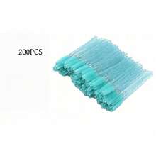 200支/100支/50支一次性睫毛膏刷头 睫毛刷 眉毛睫毛嫁接用 红色