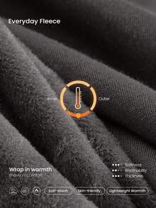 GLOWMODE Everyday Fleece Flare Play Soft Warm Contrast Stitching Side Pockets Adjustable Drawstring Waist Slim-Fit Micro Flare-Leg Sweatpants Autumn Winter Outdoors Daily Casual Wear - Volcanic Gray - 查看 6