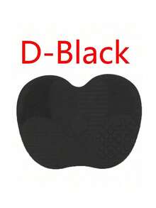 1 Pack Silicone Apple Scrub Pad With Suction Cup Silicone Scrub Pad Beauty Tool Scrub Pad Makeup Brush Cleaning Pad Daily Cleaning Beauty Brush Makeup Brush Scrub Pad Portable Case Storage Cosmetics Storage Makeup