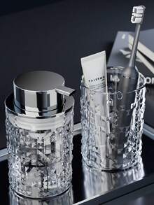 1 件泡沫洗手液瓶，浴室沐浴露，空瓶，独立瓶，按压瓶，泡沫机家居浴室装饰秋季装饰返校 - 彩色 - 查看 2