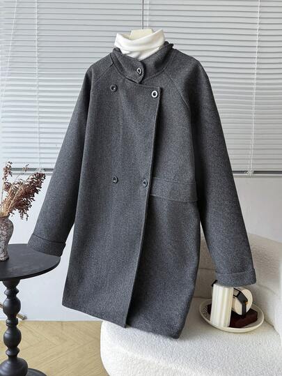 少女纯色简约休闲长袖夹克