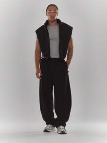 Musero Slim Fiited Short Sleeve Crew Neck Basic Tshirt Autumn Winter Essentials Layering Capsule Wardrobe - Grey - View 3