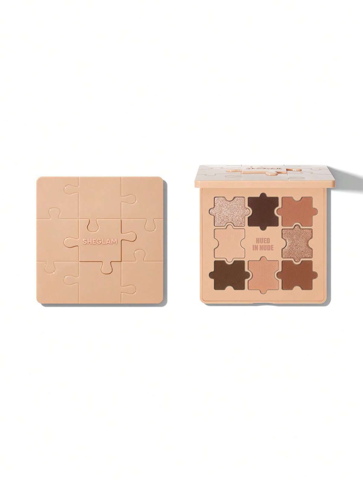 Jazy Jigsaw Eyeshadow Palette-Hued In Nude｜SHEGLAM USA