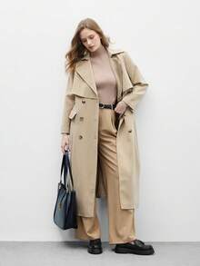 CUCCOO BIZCHIC 女士休闲厚底乐福鞋，舒适百搭，适合日常通勤和上学穿着。 - 黑色 - 查看 2