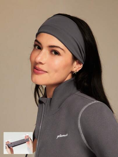 GLOWMODE FeatherFit™-Air Work It Sweat-Absorbent Training Headband Gym