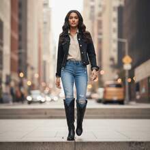 Women Ankle Boots & Booties - Black - View 2