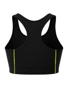 Mizuno Women's Sports Bra Top Black - Black - View 2