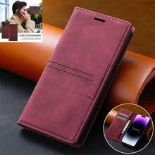 1 chiếc ví da sang trọng, chất liệu thân thiện với da, có khe cắm thẻ, khung ảnh, giá đỡ, chức năng lật, tương thích với iPhone, tương thích với Galaxy, tương thích với Redmi, Pixel, tương thích với , vỏ điện thoại di động chống sốc, chống rơi, chống thấm nước, chống trầy xước - Nhiều màu - Xem 135