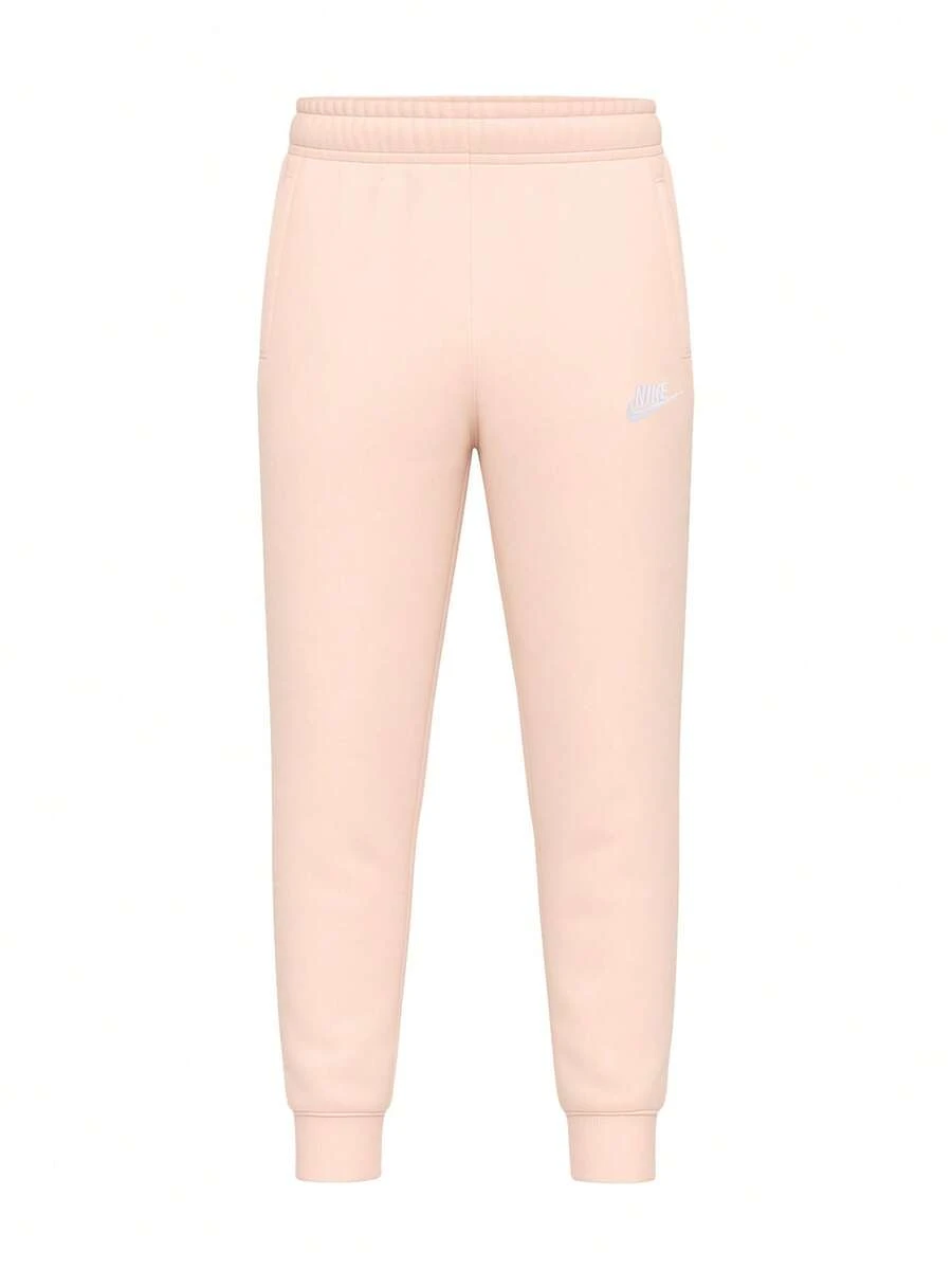 Nike Club Men's Joggers Pink - Washed Coral/White - 查看 1