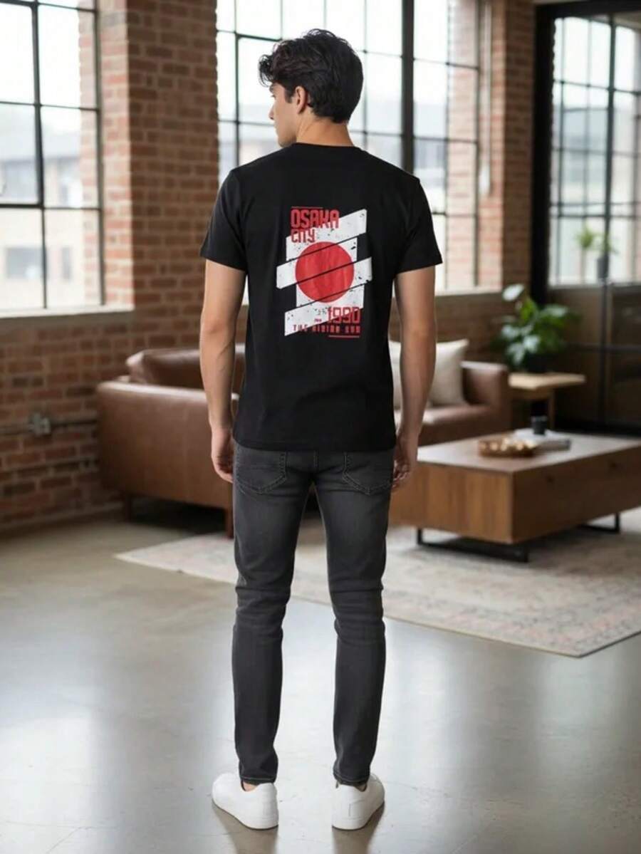MIL200FIT Men T-Shirts - Black - View 1