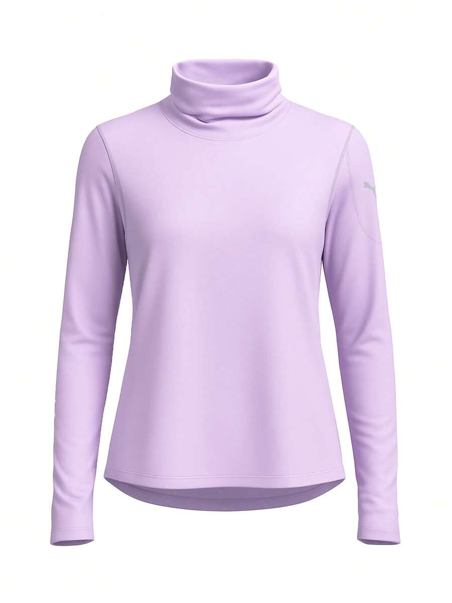 Puma Run Brushed Cloudspun Women Sweatshirt Purple - Purple - View 1