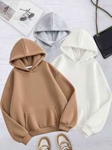 Gris, beige y blanca