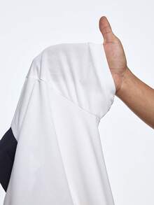 Gameset SHEIN Sport 女士瑜伽运动休闲户外短袖运动连衣裙 - 白色 - 查看 8