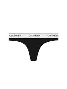 Calvin Klein Women's Thong - Black - View 1