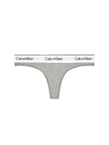 Calvin Klein Women's Thong - GREY HEATHER - View 1
