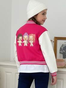 Tween Girls Outerwear Co-Ords - Hot Pink - View 2