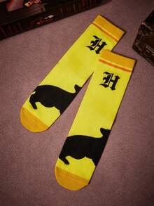 HARRY POTTER X SHEIN Women Crew Socks - Multicolor - View 3